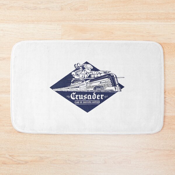 Item preview, Vintage Crusader Streamliner Train Knight Logo designed and sold by CharlieDesings.
