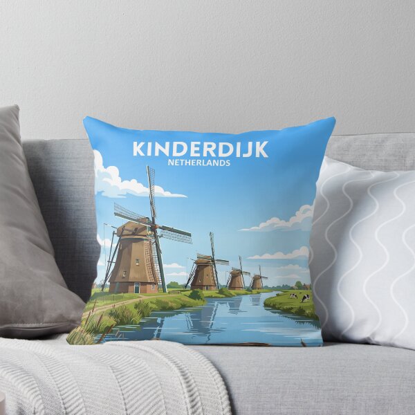 Item preview, Kinderdijk Netherlands - Travel Art designed and sold by Marciolini.
