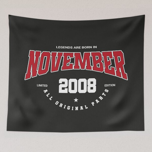Item preview, November legends 2008 designed and sold by HB Shirts.