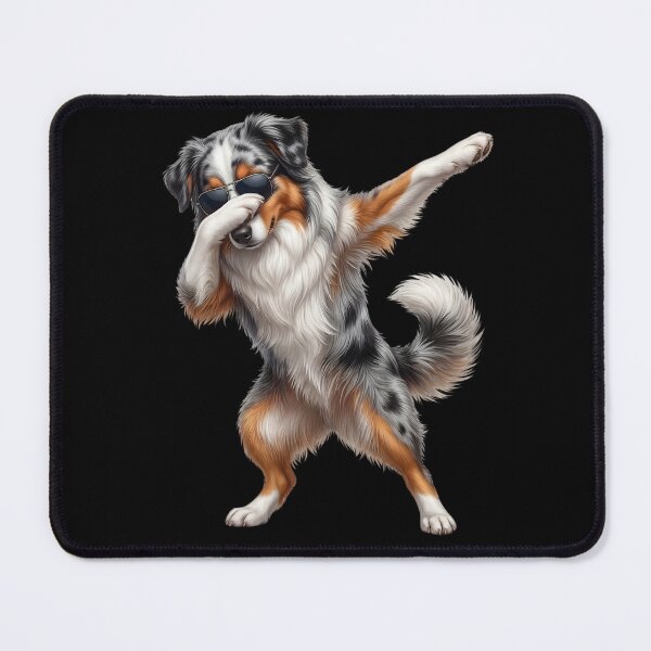 Item preview, Dabbing Australian Shepherd Dog Mom Dad Lover designed and sold by TerryConnells.