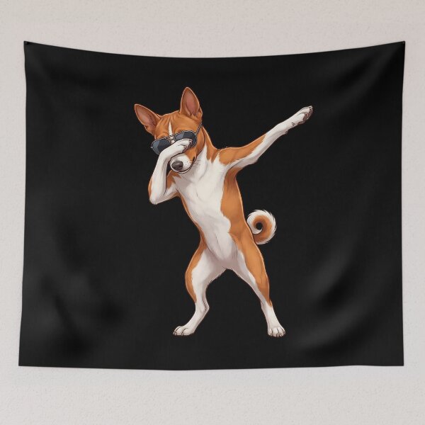 Item preview, Dabbing Basenji Dog Mom Dad Lover designed and sold by TerryConnells.