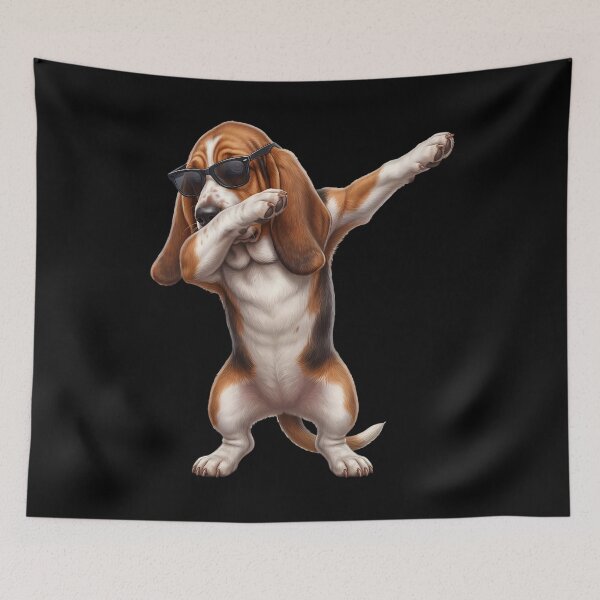 Item preview, Dabbing Basset Hound Dog Mom Dad Lover designed and sold by TerryConnells.