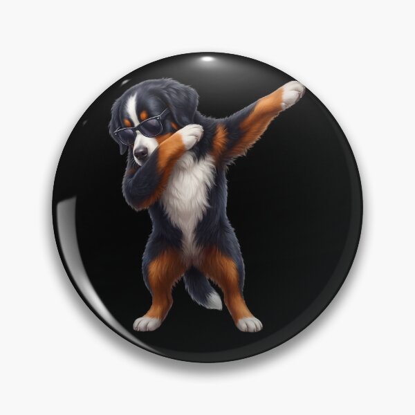 Item preview, Dabbing Bernese Mountain Dog Mom Dad Lover designed and sold by TerryConnells.