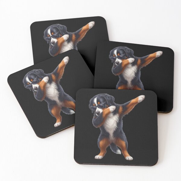 Item preview, Dabbing Bernese Mountain Dog Mom Dad Lover designed and sold by TerryConnells.
