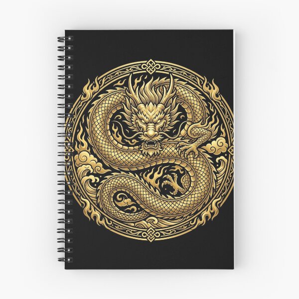 Item preview, Golden Dragon Emblem designed and sold by Stickersdevelop.