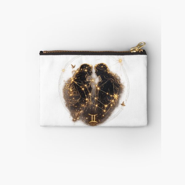 Item preview, Gemini Constellation Twins in a Starry Cosmic Sky designed and sold by RolMerch.