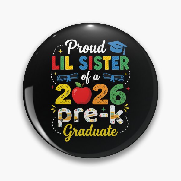 Item preview, Proud Lil Sister of 2026 Pre-K Graduate Mothers Day Grad designed and sold by OlakunleOloroz.