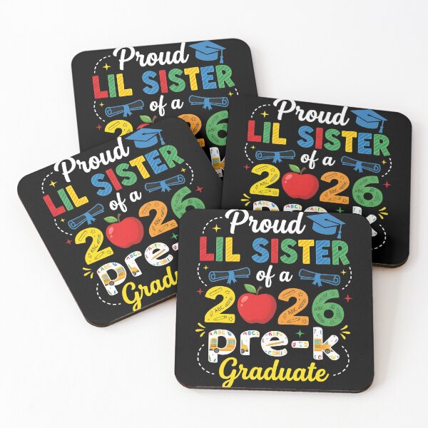 Item preview, Proud Lil Sister of 2026 Pre-K Graduate Mothers Day Grad designed and sold by OlakunleOloroz.