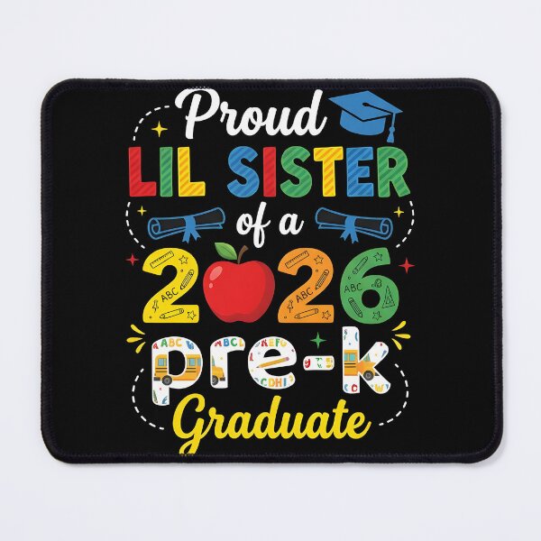 Item preview, Proud Lil Sister of 2026 Pre-K Graduate Mothers Day Grad designed and sold by OlakunleOloroz.