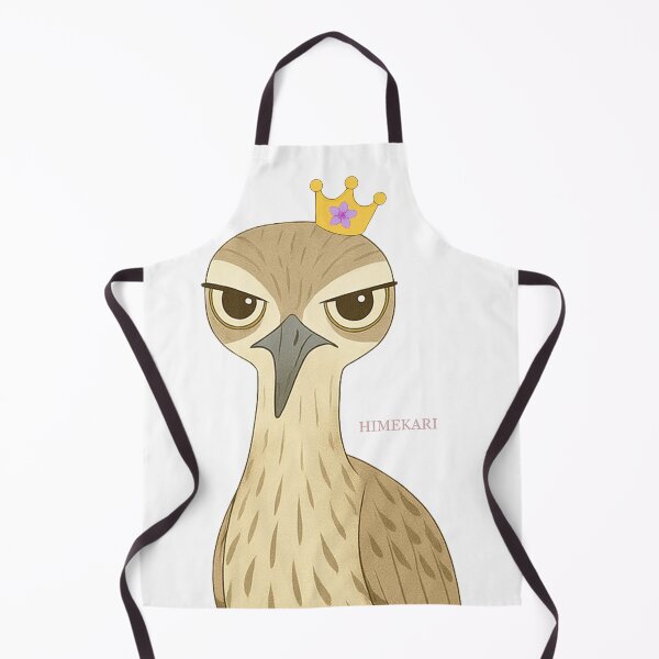 Item preview, Crowned Stone-Curlew - Transparent designed and sold by HIMEKARI.
