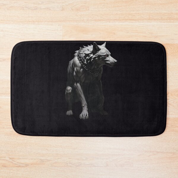 Item preview, The Dark Compulsion — Gothic Wolf Threshold Art designed and sold by GeoWhimsy Studio.