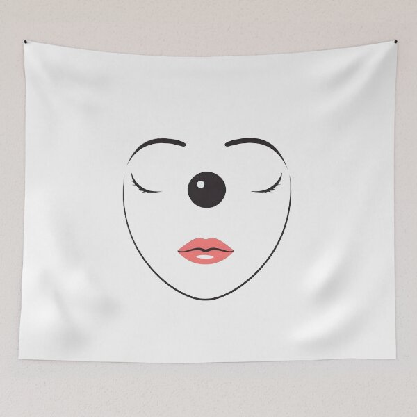 Item preview, Minimal Anime Face Line Art – Expressive Minimalist Character Design - 3 designed and sold by RELAX STATION.