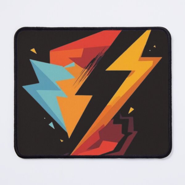 Item preview, Electric Energy – Bold Geometric Lightning Bolt designed and sold by RizziesDesign.