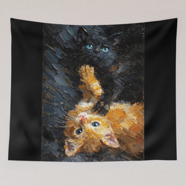 Item preview, Two Playful Kittens designed and sold by caracatita75.