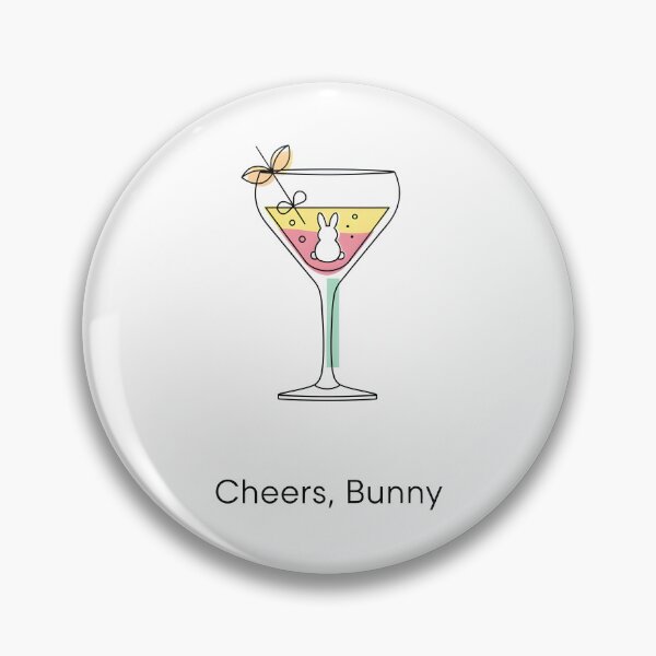 Item preview, easter cocktails Cheers, Bunny designed and sold by Uglyandcute.