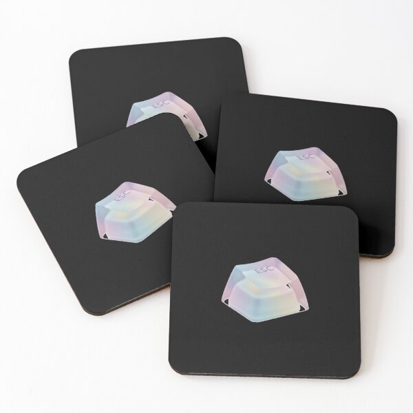 Item preview, Minimalist Translucent Gummy Keycap Soft Gradient Art designed and sold by FiveBlessings.