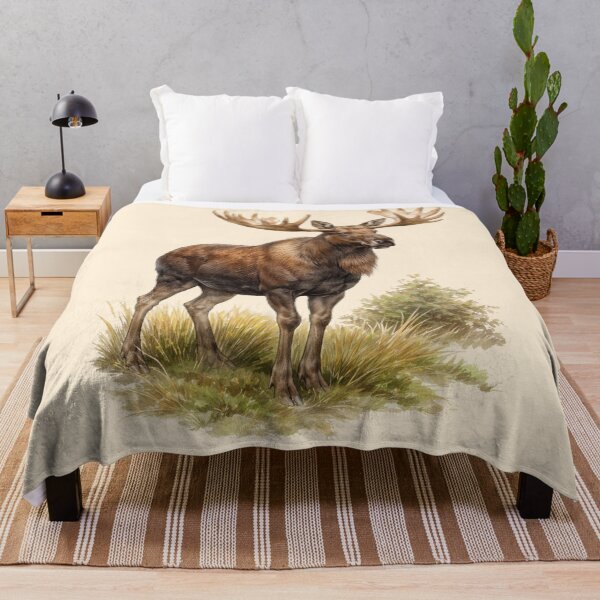 Item preview, A proud moose designed and sold by Ratatosk-AI.