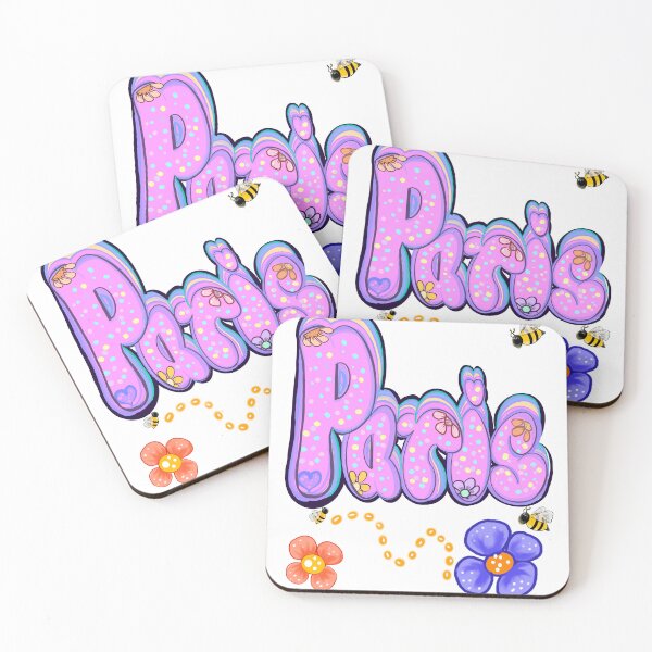 Item preview, Paris name vintage retro flowers with bees - Top 10 best personalized gifts personalised Graffiti name Paris designed and sold by Artonmytee.