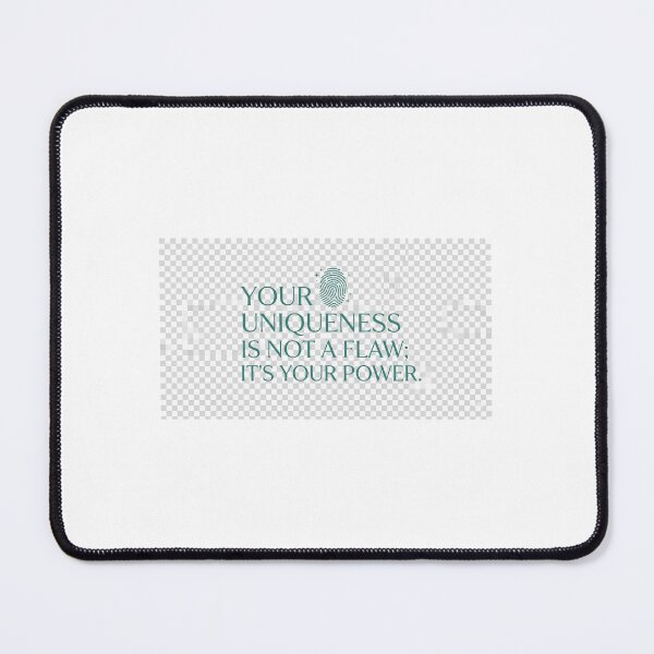 Item preview, Your Uniqueness is not a flaw,  designed and sold by Scroffa32.