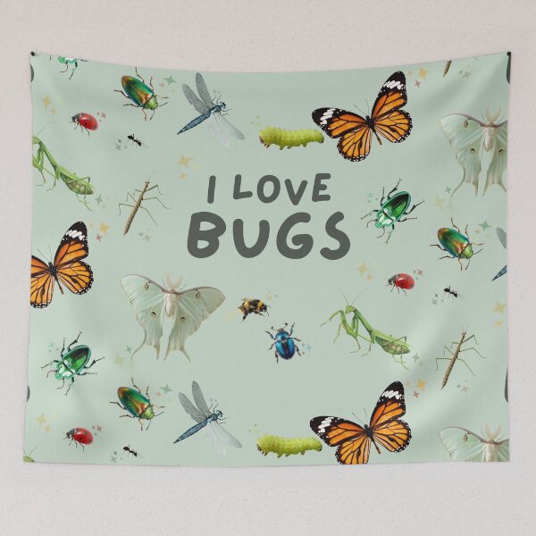 Item preview, I Love Bugs designed and sold by sadbulbasaur.