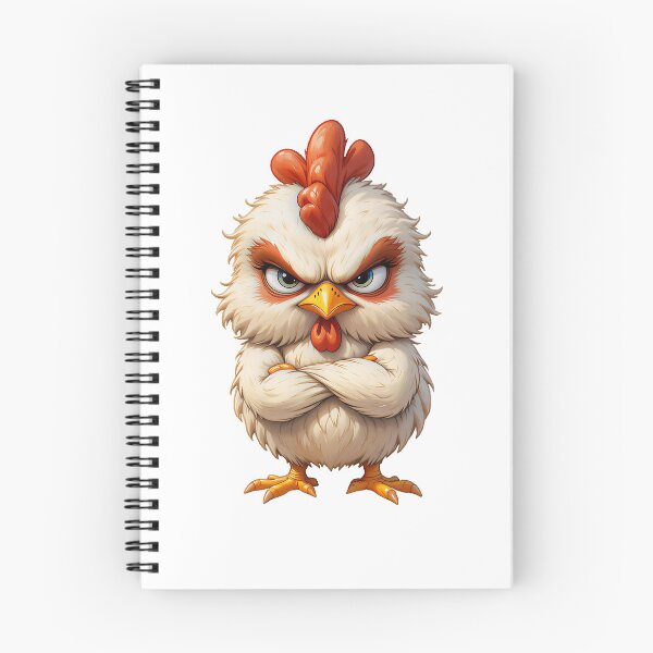 Item preview, Not Very Happy Today - Moody Chicken designed and sold by customgif.