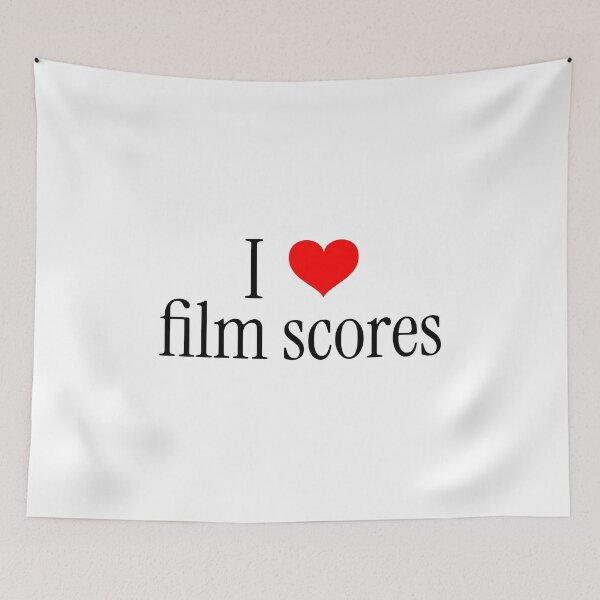 Item preview, I Love Film Scores -- movie soundtrack fan designed and sold by The Sporty Nerd.