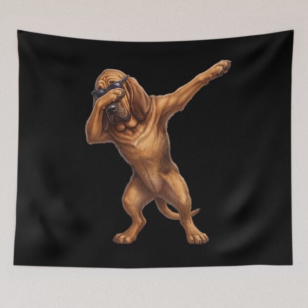 Item preview, Dabbing Bloodhound Dog Mom Dad Lover designed and sold by TerryConnells.