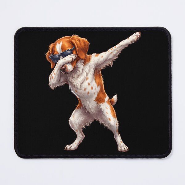 Item preview, Dabbing Brittany Dog Mom Dad Lover designed and sold by TerryConnells.