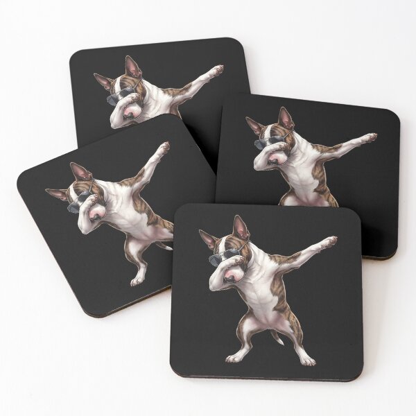Item preview, Dabbing Bull Terrier Dog Mom Dad Lover designed and sold by TerryConnells.