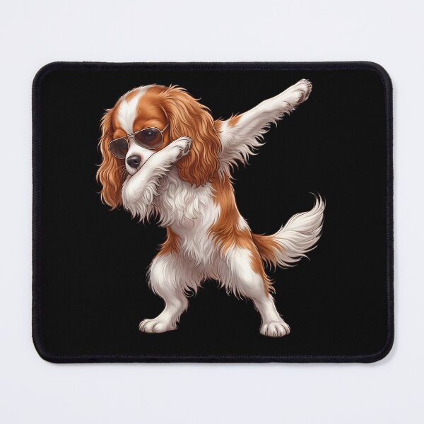 Item preview, Dabbing Cavalier King Charles Spaniel Dog Mom Dad Lover designed and sold by TerryConnells.
