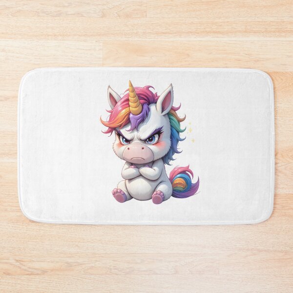 Item preview, Not Very Happy Today - Moody Unicorn designed and sold by customgif.