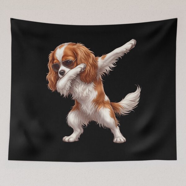 Item preview, Dabbing Cavalier King Charles Spaniel Dog Mom Dad Lover designed and sold by TerryConnells.