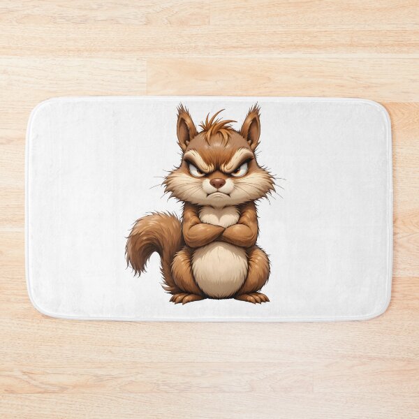 Item preview, Not in the Mood — Grumpy/Mad Squirrel designed and sold by customgif.