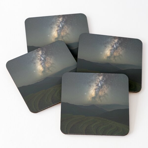 Item preview, Galactic Harvest: Milky Way Over the Rice Terraces designed and sold by asun5.