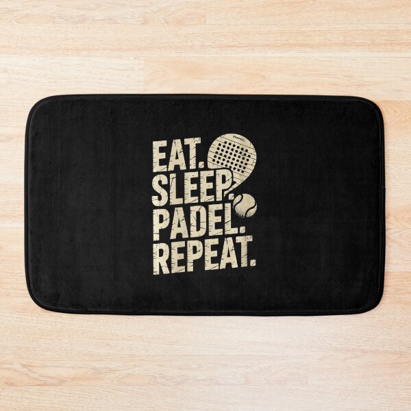 Item preview, Eat Sleep Padel Repeat Funny Padel Player Motto designed and sold by WayTBeenkenArt.