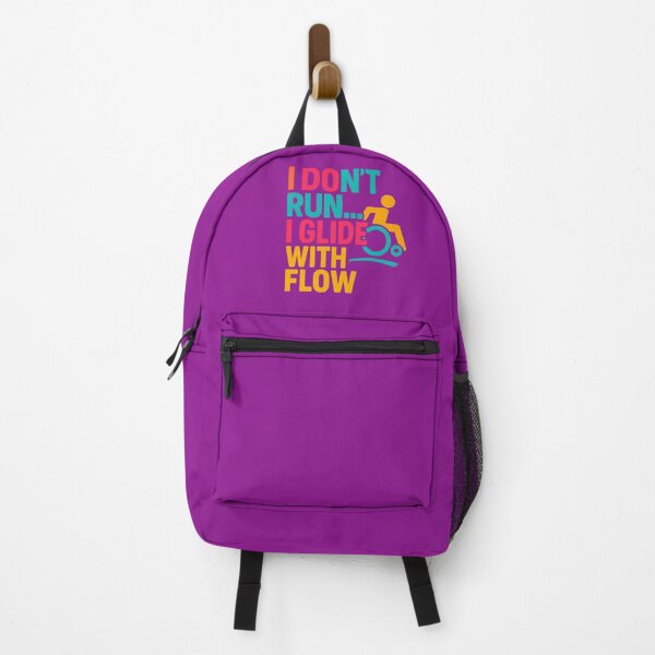 Item preview, Wheelchair Design - I Don't Run, I Glide with Flow - Disability designed and sold by G-A-D-U.
