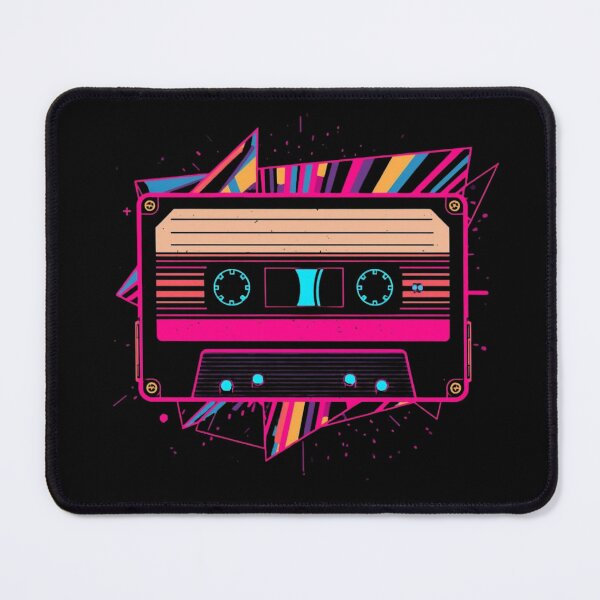 Item preview, Retro Vibes – Neon Cassette Tape 80s Aesthetic designed and sold by RizziesDesign.