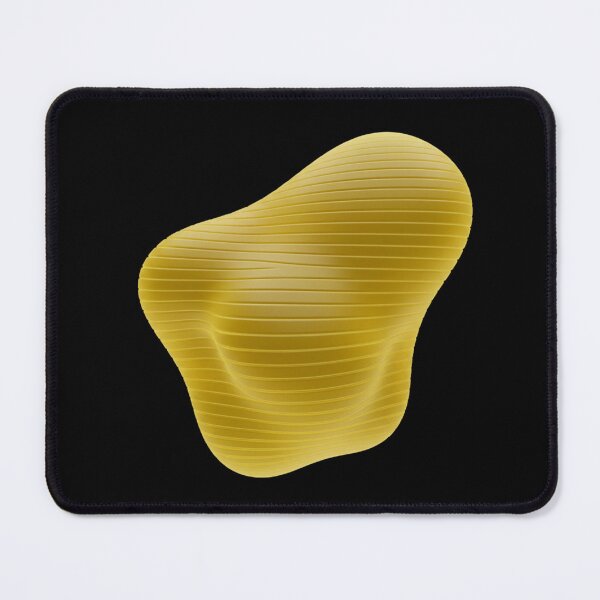 Item preview, Solar Yellow Translucent Ribbed Silicone ASMR Art designed and sold by FiveBlessings.