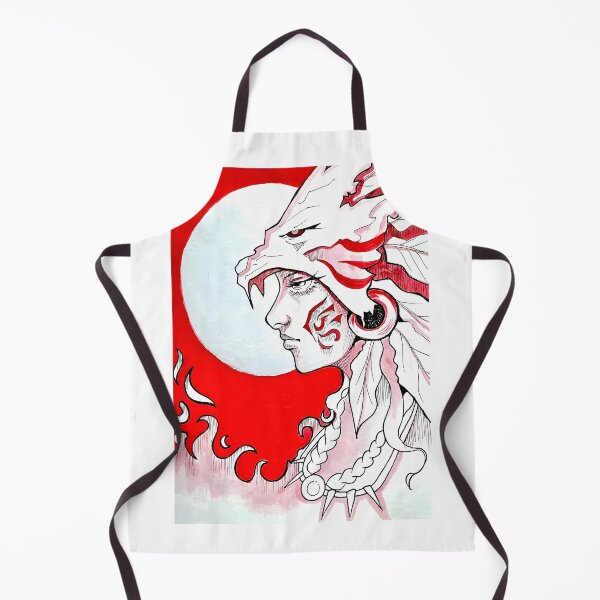 Item preview, Wolf Woman Tribal art designed and sold by PrashansAsna.