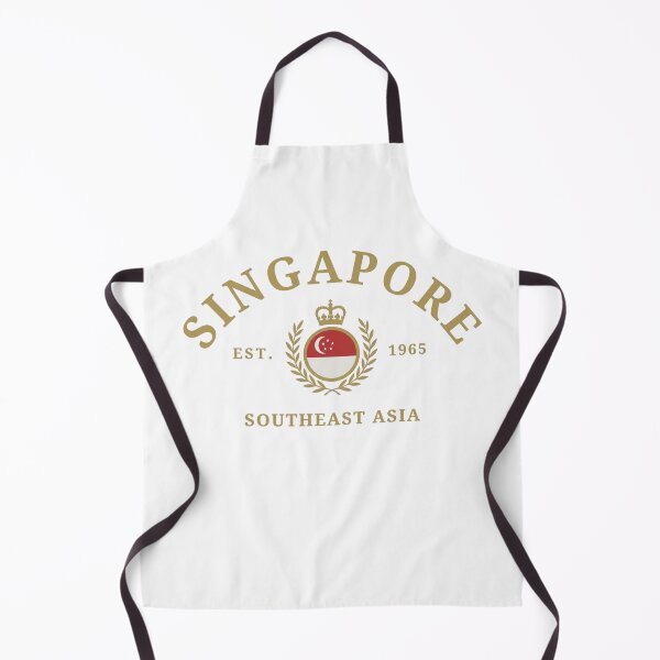 Item preview, Vintage Singapore Heritage Crest - Est. 1965 Southeast Asia designed and sold by Shopeon Designs.