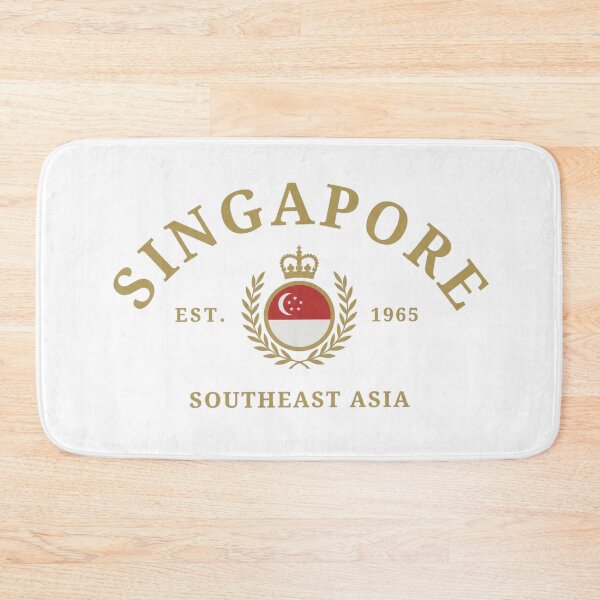 Item preview, Vintage Singapore Heritage Crest - Est. 1965 Southeast Asia designed and sold by Shopeon Designs.