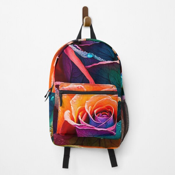Item preview, Neon Rainbow Rose: Prism Petals - Chromatic Rose designed and sold by customgif.