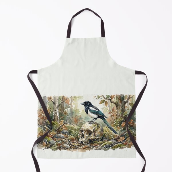 Item preview, The Magpie’s Secret: Forest Memento Mori designed and sold by Gene Lvov.