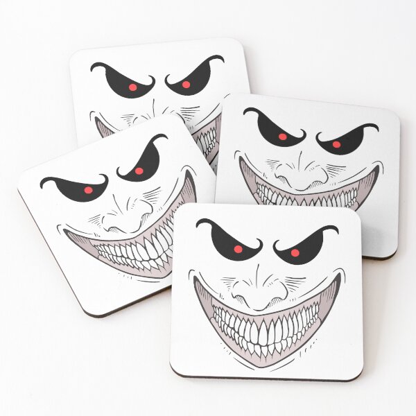 Item preview, Menacing monster grin with red eyes designed and sold by Don'tBlinkDesigns.