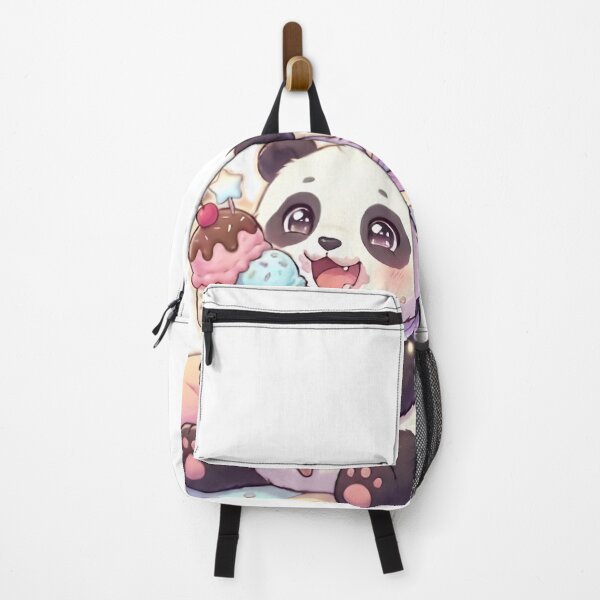 Item preview, Kawaii Anime Panda eating Ice Cream designed and sold by WalterAdd.