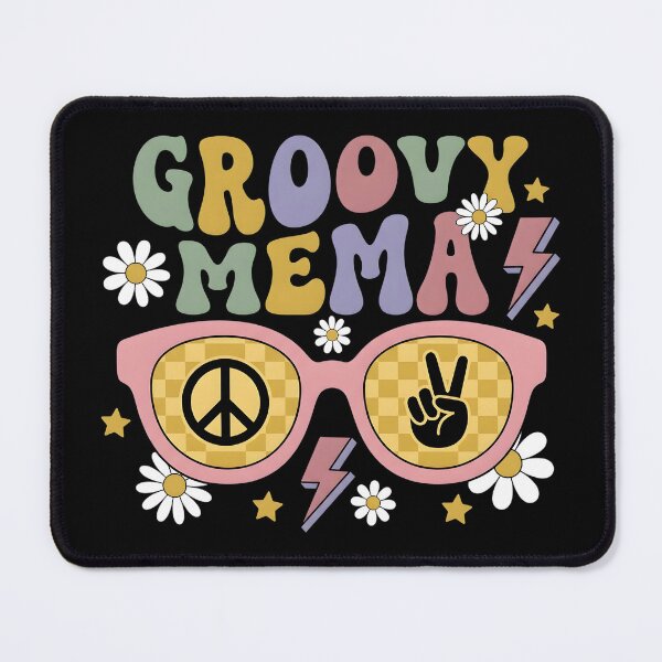 Item preview, Retro Groovy Mema Mother's Day Daisy Flower Mom Grandma designed and sold by OlakunleOloroz.