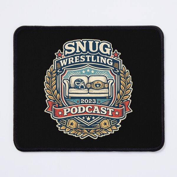 Item preview, Snug Wrestling Podcast “Crest Logo”  designed and sold by brocalamity.