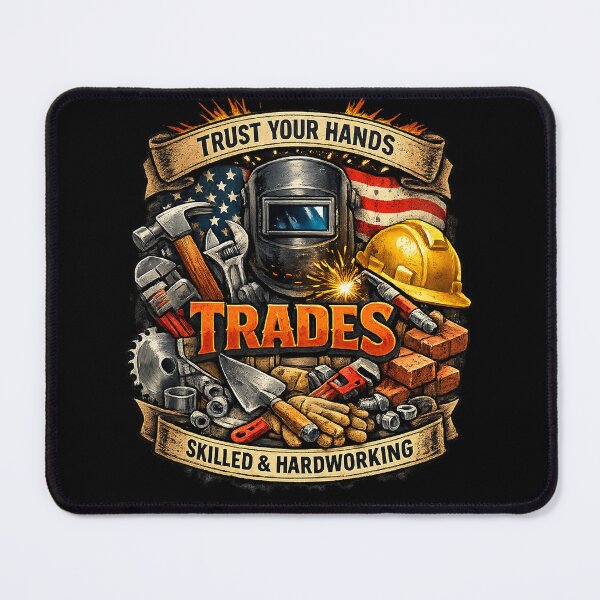 Item preview, Trust Your Hands Trade Pride designed and sold by Black Anvil Art.
