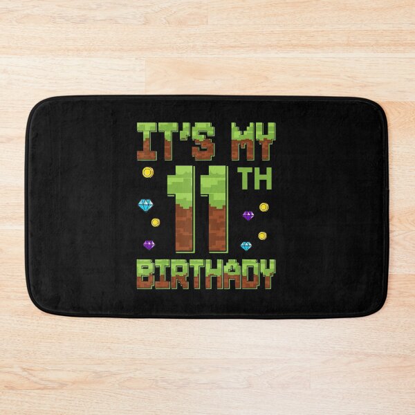 Item preview, It's My 11th Birthday Pixel Gamer Style designed and sold by FGTV2021.