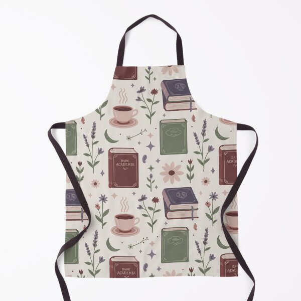 Item preview, Dark Academia Books Coffee Lavender Seamless Pattern - Cozy Literary Repeat designed and sold by Midnight Veil Designs.